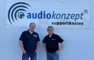 audiokonzept baut Festinstallationsabteilung weiter aus Matthias Meschkat, Jürgen Brüning (von links, Foto: audiokonzept)
