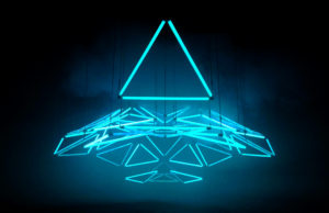 MDG-Maschinen für die Lichtkunstausstellung Dark Matter