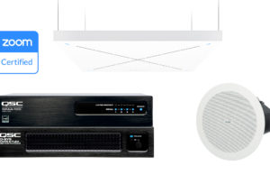 QSC-Medienlösungen für die Integration bei Zoom Rooms