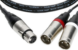 Flexibles Stereo Mikrofon Y-Kabel mit XLR von Klotz