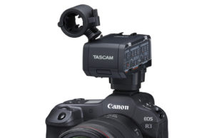 XLR-Adapter für spiegellose Kameras von Tascam