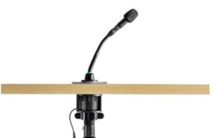 Stummschalttaste für Shure Microflex Mikrofone