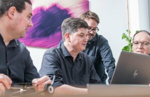 Broadcast Solutions Produkte und Service beim eps Arena Summit Das Team von Broadcast Solutions Produkte und Service (Foto: Broadcast Solutions GmbH)