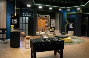 Plazamedia realisiert multifunktionale Sendeumgebung für DAZN DAZN Space (Foto: DAZN)