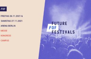 Branchentreff „Future Of Festivals“ am 26. und 27. November (Logo: Future Of Festivals 2021)
