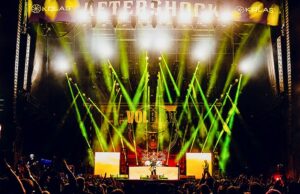 Volbeat mit GLP Material beim Aftershock-Festival