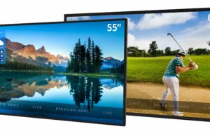 Neue Xtreme High Bright Outdoor Displays von Peerless-AV XHB553-EUK (Foto: Peerless-AV)