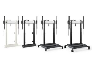 Rise Display-Lifte neu im Clevertouch-Portfolio Rise Produktlinie (Foto: Clevertouch)