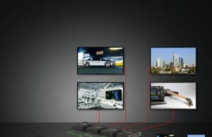 Lindy stellt neuen HDMI-Matrix Extender vor Lösungsbeispiel (Foto: Lindy)