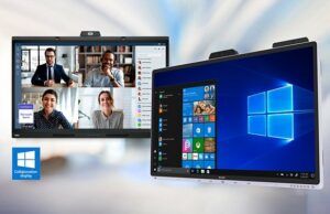 Sharp NEC präsentiert neue Windows Collaboration Displays (Foto: Sharp NEC Europe)