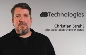 Christian Strehl neuer Sales Application Engineer Install bei dBTechnologies