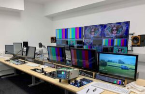 Trimediales Studio mit MICE-Optionen im BR-Studio Nürnberg