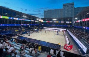 Content-Zuspielung via Pixera beim Beachvolleyball-Event