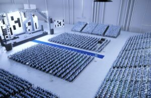 Hamburg Messe investiert in mobiles Tribünensystem Neues Tribünensystem (Foto: Hamburg Messe und Congress)