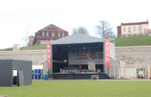 AMBOstage von cast für die Bundesgartenschau