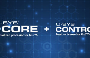 Virtueller Prozessor Q-SYS vCore ab sofort verfügbar (Grafik: QSC)
