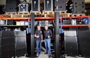 Pase investiert in ein neues Line Array von Voice-Acoustic