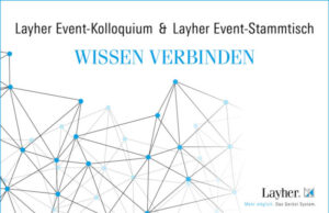 Layher veranstaltet Event-Stammtisch und Event-Kolloquium (Grafik: Layher)
