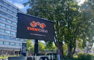 Ledtek kooperiert mit Arcus für LED-Outdoorwall Trailer LED-Trailer (Fotos: Ledtek)