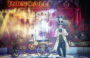 MDG Atmosphere Hazer und ICE-FOG im Circus Roncalli Bodennebel im Circus Roncalli (Foto: Rob van Houdt)