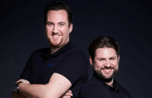 DMPW investiert in Ross Carbonite und Epsilon von VideoSys Tobias Weber und Jan Greese von DMPW (von links, Foto: DMPW)