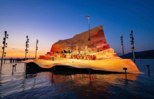 Seitenlicht für Madame Butterfly auf der Seebühne Bregenz