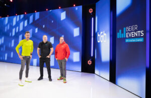 Sebastian Schäffler, David Beck und Georg Beier (Foto: b&b eventtechnik)