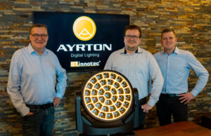 BT.innotec wird exklusiver Ayrton-Vertriebspartner Michaei Timmer Malte Kaß und Raphael Berndzen (Foto: BT.innotec)