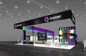 Kramer stellt neue Produkte, Partnerschaften und Services vor Kramer-Auftritt bei der ISE (Foto: Kramer)