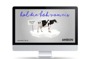 Ambion schickt die Kuh aufs Eis
