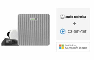 Zertifizierte Kombination von Audio-Technica und Q-SYS