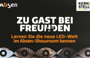 Absen und Kern & Stelly laden zum Absen Open House (Grafik: Kern&Stelly)