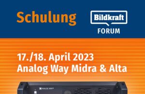 Bildkraft startet Schulungen für High-End-AV-Technik (Grafik: Bildkraft)