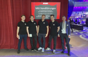 Robe mit NRG-Messestandführungen bei der Prolight + Sound (Foto: Robe Deutschland GmbH)