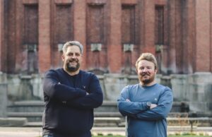 Amptown System Company wird von Innovaze Media übernommen Malte Polli-Holstein und Otto Schildknecht (von links, Foto: Amptown System Company GmbH)