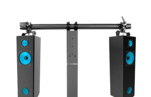 Mott präsentiert die modulare Medienstele Dinizia Medienstele Dinizia (Fotos: Mott)