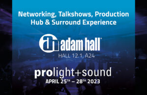 Adam Hall Group auf der Prolight + Sound 2023 Adam Hall Group bei der Prolight + Sound 2023 (Fotos: Adam Hall Group)