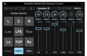 Anubis-Interface mit Ambeo 2-Plugin (Foto: Sennheiser)