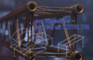 Sixty82 TPM-Traverse für cast Bühnendächer zugelassen
