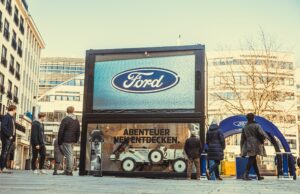 Screen Visions Vidibox bei Ford Roadshow am Start Vidibox von Screen Visions im Einsatz für Ford (Fotos: Screen Visions/Daniel Königs)