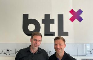 btl stärkt Kompetenz für Corporate Events und digitale Formate Gerrit Nicolas Rüter und Daniel Kutscha (von links, Foto: btl)