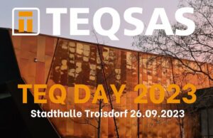 Teqsas TEQ DAY 2023 am 26. September in Troisdorf (Grafik: Teqsas)