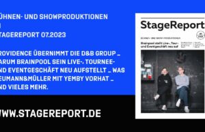 StageReport 7.2023 erschienen