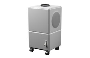 infoWerk präsentiert den teamCaddy für hybride Meetings teamCaddy Master (Fotos: infoWerk)