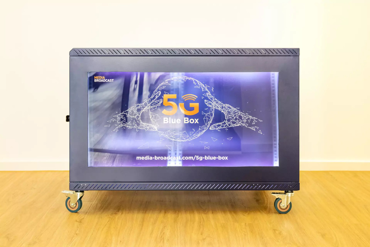 Die 5G Blue Box von Media Broadcast (Foto: Media Broadcast)