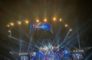 Innlights versorgte Music Bank in der La Défense Arena