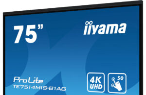 iiyama stellt drei interaktive Großformat-Displays vor Prolite TE7514MIS-B1AG (Foto: iiyama)