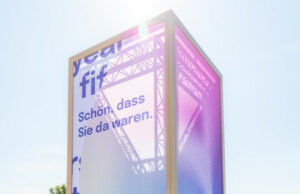 mac feiert in Langenlonsheim sein 50-jähriges Jubiläum Dr. Bernd Köhler, Andreas Pieroth, Daniela Schmitt und Stefan Trieb (von links, Foto: mac. brand spaces GmbH/Linda Deutsch)