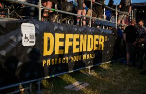Defender unterstützt Barrierefreiheit auf dem Rockharz Festival Defender-Produkte beim Rockharz Festival (Fotos: Adam Hall Group)