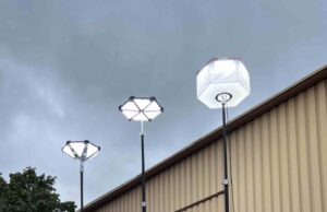 Powermoon LED-Outdoorbeleuchtung für Veranstaltungen